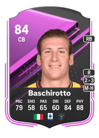 Federico Baschirotto Dynamic Duos 84 OVR