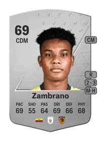 Óscar Zambrano Common 69 OVR