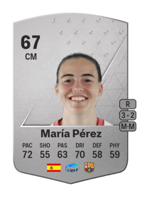 María Pérez Common 67 OVR