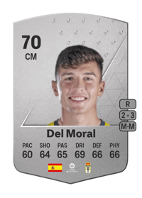Del Moral Common 70 OVR