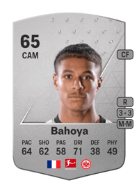 Jean-Mattéo Bahoya Common 65 OVR