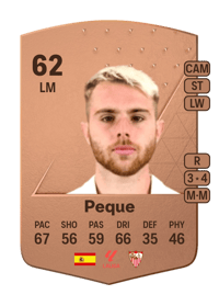 Peque Common 62 OVR