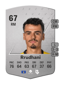 Donat Rrudhani Common 67 OVR