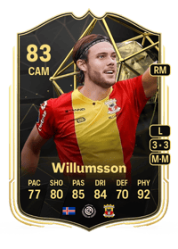 Willum Þór Willumsson Team of the Week 83 OVR