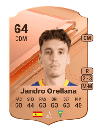 Jandro Orellana Rare 64 OVR