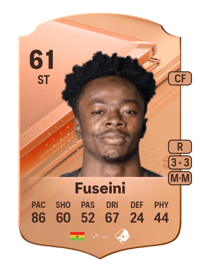 Mohammed Fuseini Rare 61 OVR