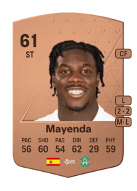 Eliezer Mayenda Common 61 OVR