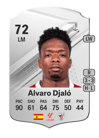 Álvaro Djaló Rare 72 OVR