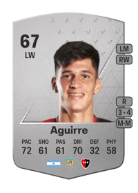 Brian Aguirre Common 67 OVR