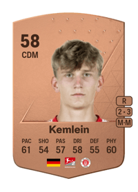 Aljoscha Kemlein Common 58 OVR
