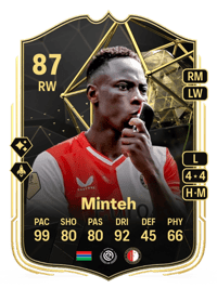 Yankuba Minteh Team of the Week 87 OVR
