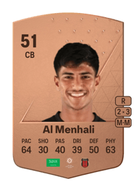 Suwailem Al Menhali Common 51 OVR