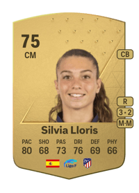 Silvia Lloris Common 75 OVR