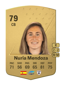 Nuria Mendoza Common 79 OVR