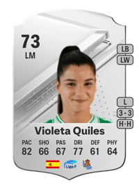 Violeta Quiles Rare 73 OVR