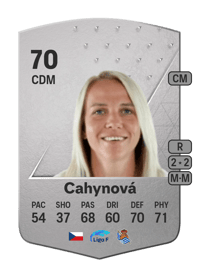 Klára Cahynová Common 70 OVR