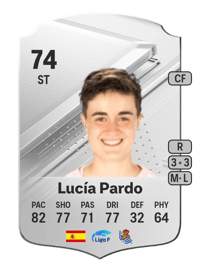 Lucía Pardo Rare 74 OVR