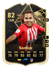 Leicy Santos Team of the Week 82 OVR
