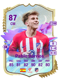 Pablo Barrios Future Stars 87 OVR