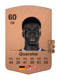 Joshua Quarshie Common 60 OVR