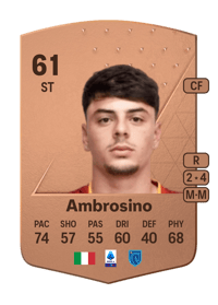 Giuseppe Ambrosino Common 61 OVR