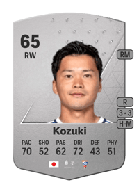 Soichiro Kozuki Common 65 OVR