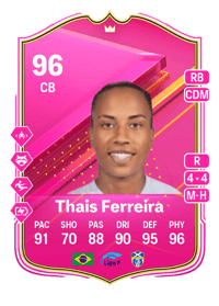 Thais Ferreira FUTTIES Premium 96 OVR