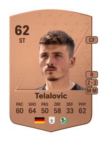 Semir Telalovic Common 62 OVR