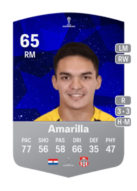 Rodrigo Amarilla CONMEBOL Sudamericana 65 OVR