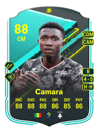 Lamine Camara Moments 88 OVR