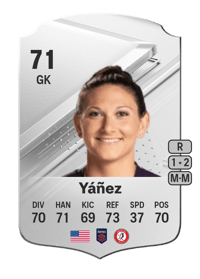 Shae Yáñez Rare 71 OVR