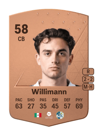 Mauricio Willimann Common 58 OVR