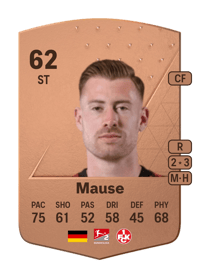 Jannik Mause Common 62 OVR
