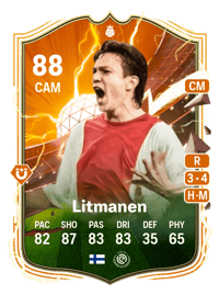 Jari Litmanen UT Heroes 88 OVR