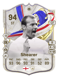 Alan Shearer Greats of the Game Icon 94 OVR