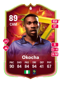 Jay-Jay Okocha GOLAZO Hero 89 OVR