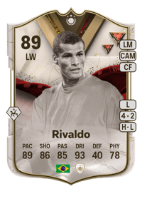 Rivaldo Ultimate Dynasties ICON 89 OVR