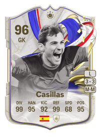 Casillas Greats of the Game Icon 96 OVR