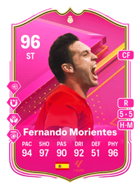 Fernando Morientes FUTTIES Hero 96 OVR