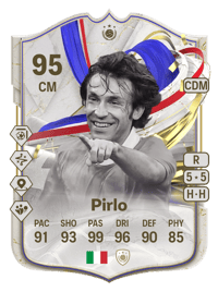 Andrea Pirlo Greats of the Game Icon 95 OVR
