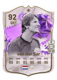 Edwin van der Sar Ultimate Birthday ICON 92 OVR