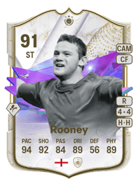 Wayne Rooney Future Stars ICON 91 OVR