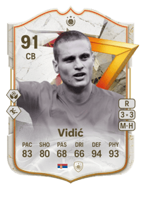 Nemanja Vidić GOLAZO ICON 91 OVR