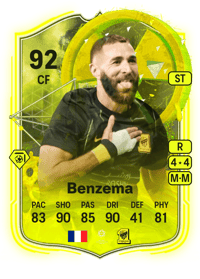 Karim Benzema Radioactive 92 OVR