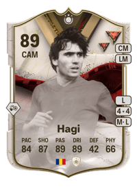 Gheorghe Hagi Ultimate Dynasties ICON 89 OVR