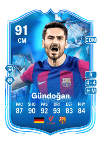 İlkay Gündoğan Fantasy FC 91 OVR