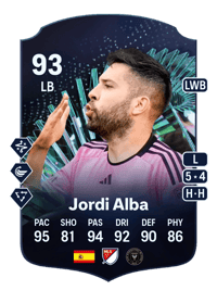 Jordi Alba TOTS Moments 93 OVR