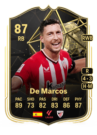 De Marcos Team of the Week 87 OVR