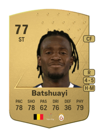Michy Batshuayi Common 77 OVR