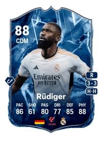 Antonio Rüdiger FC Versus Ice 88 OVR
